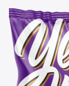 Matte Snack Package Mockup