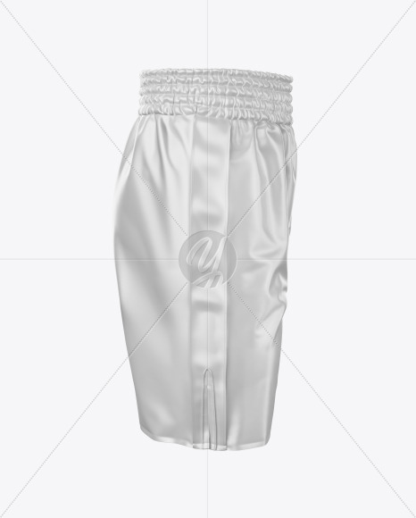 Boxing Shorts Mockup Side View In Apparel Mockups On Yellow Images Object Mockups