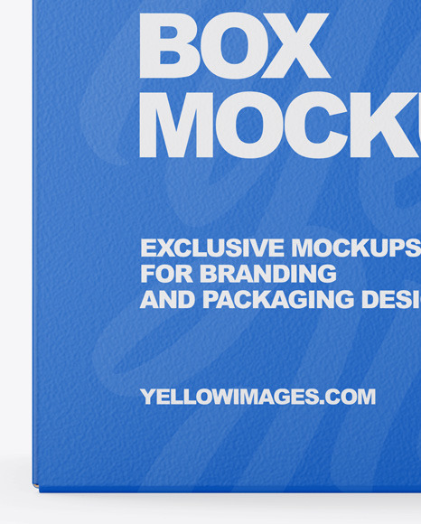 Paper Box Mockup PSD #2