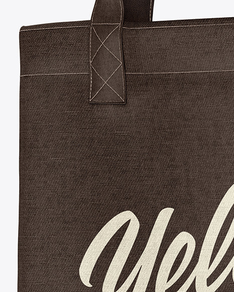 Download Canvas Bag Mockup In Bag Sack Mockups On Yellow Images Object Mockups