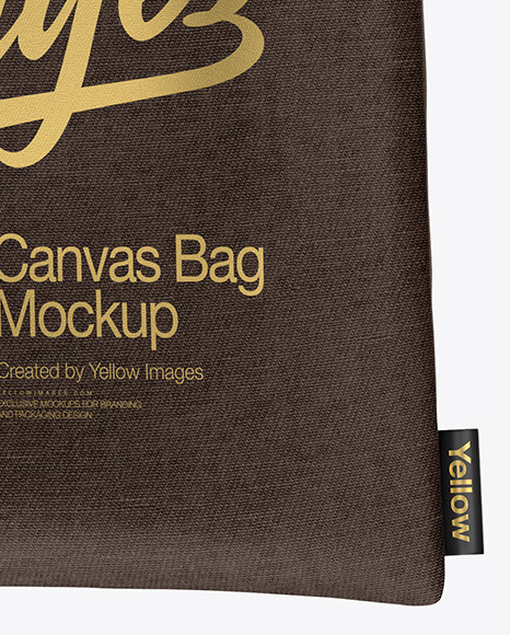 Canvas Bag Mockup PSD #6