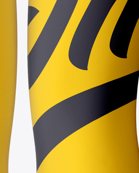 Download Long Leggings Mockup Back View In Apparel Mockups On Yellow Images Object Mockups