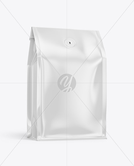 Download Paper Coffee Bag Mockup In Bag Sack Mockups On Yellow Images Object Mockups Yellowimages Mockups