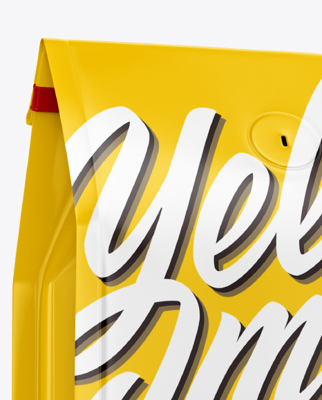 Matte Coffee Bag Mockup PSD #2