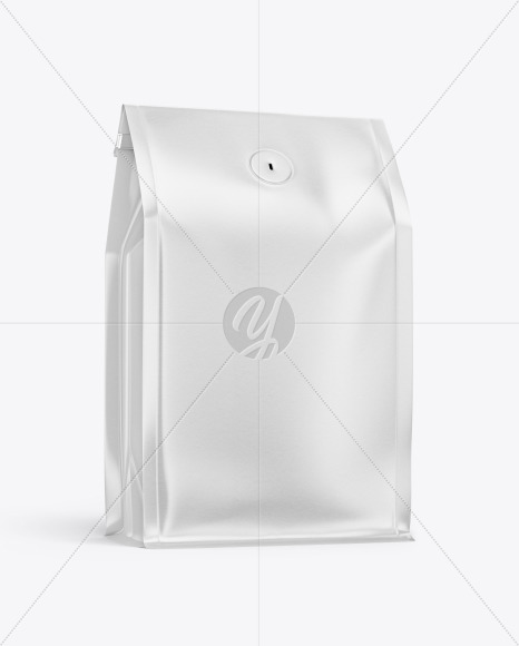 Download Paper Coffee Bag Mockup In Bag Sack Mockups On Yellow Images Object Mockups Yellowimages Mockups