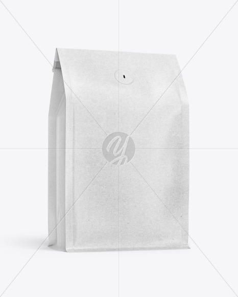 Download Kraft Paper Coffee Bag Mockup In Bag Sack Mockups On Yellow Images Object Mockups PSD Mockup Templates