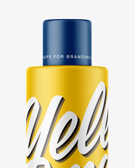 Matte Cosmetic Bottle Mockup PSD #2