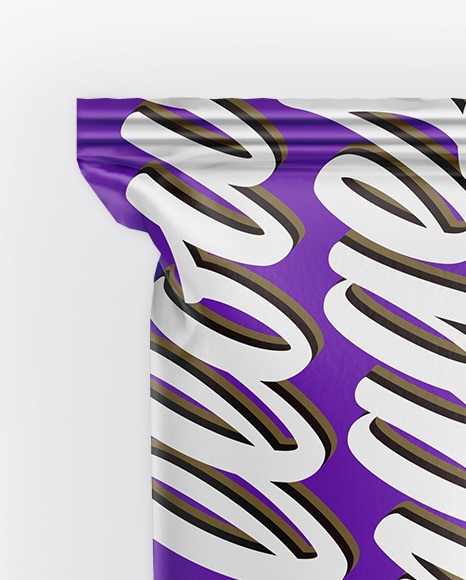 Matte Snack Package Mockup PSD #6