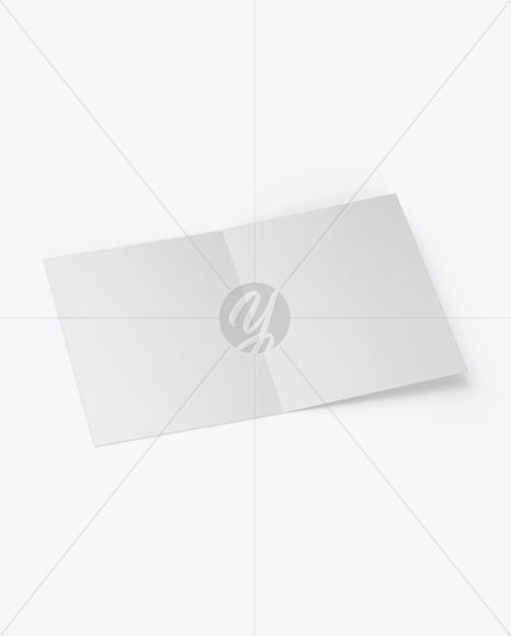 Textured Brochure Mockup PSD #3