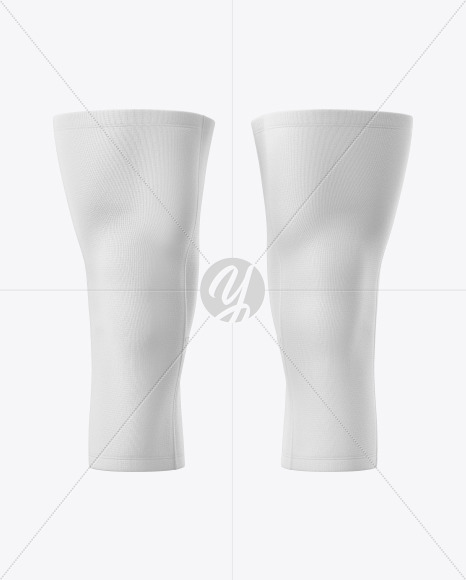 Sports Knee Warmers Mockup In Apparel Mockups On Yellow Images Object Mockups