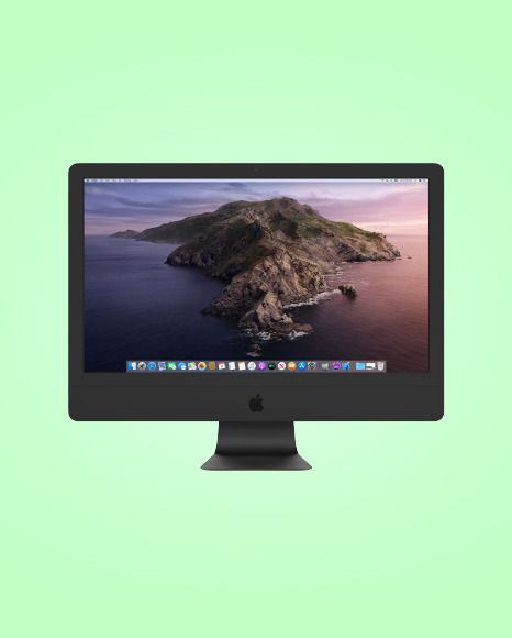Clay IMac Pro Mockup PSD #2