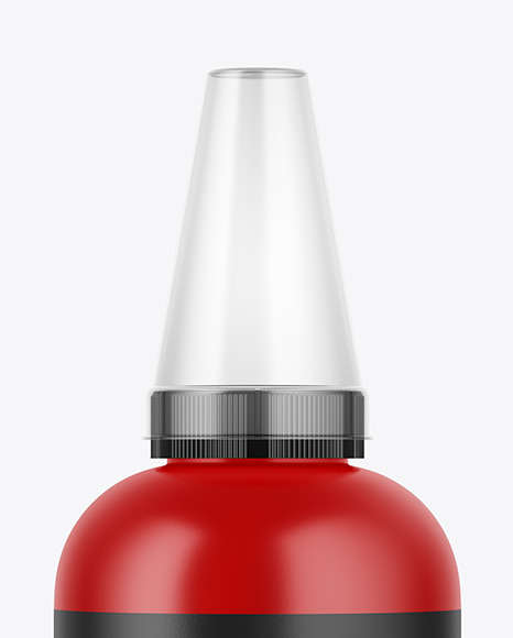 Matte Plastic Bottle Mockup PSD #3