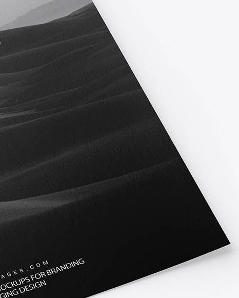 A4 Textured Paper Mockup PSD #7