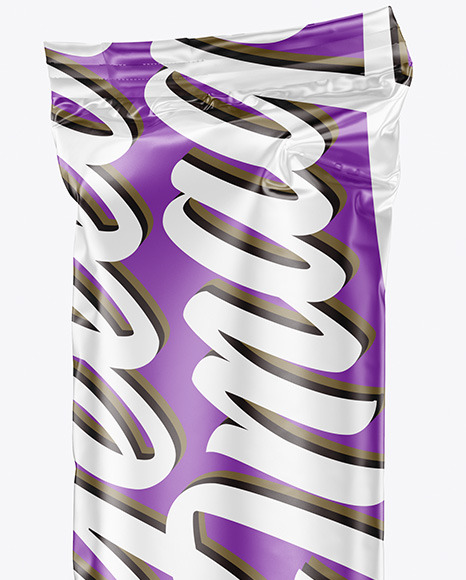 Glossy Snack Package Mockup PSD #2