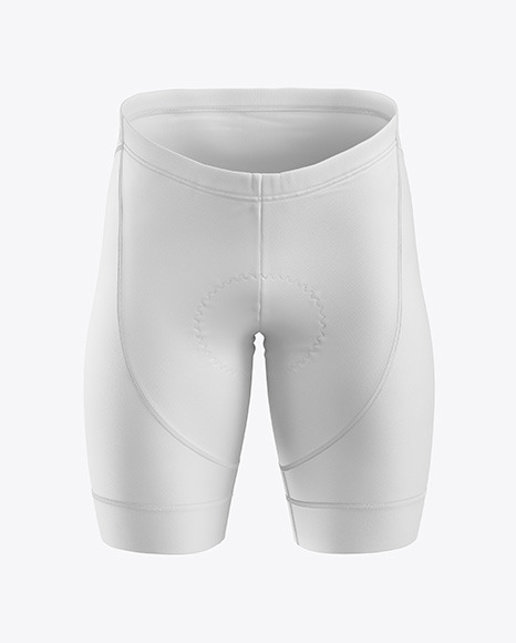 Download Cycling Shorts Mockup Front View In Apparel Mockups On Yellow Images Object Mockups