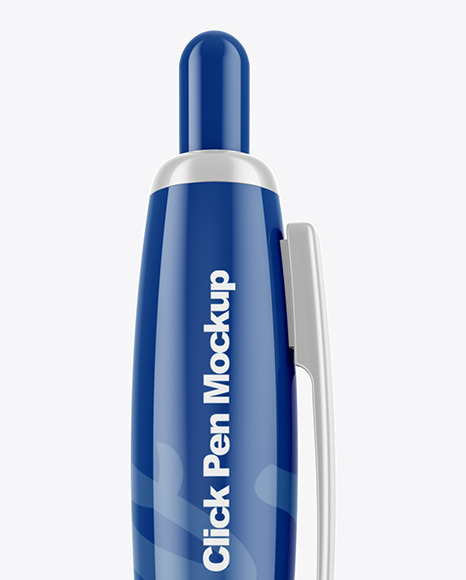 Glossy Pen Mockup PSD #2