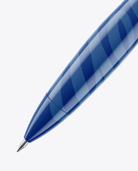 Glossy Pen Mockup PSD #1