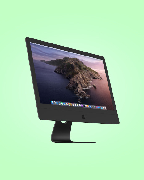 Clay IMac Pro Mockup PSD #2