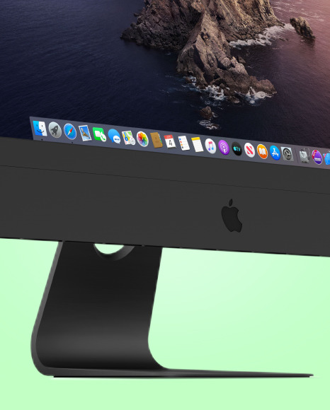 Clay IMac Pro Mockup PSD #1