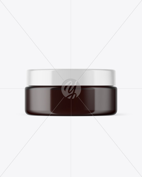 Download Amber Cosmetic Jar Mockup In Jar Mockups On Yellow Images Object Mockups Yellowimages Mockups