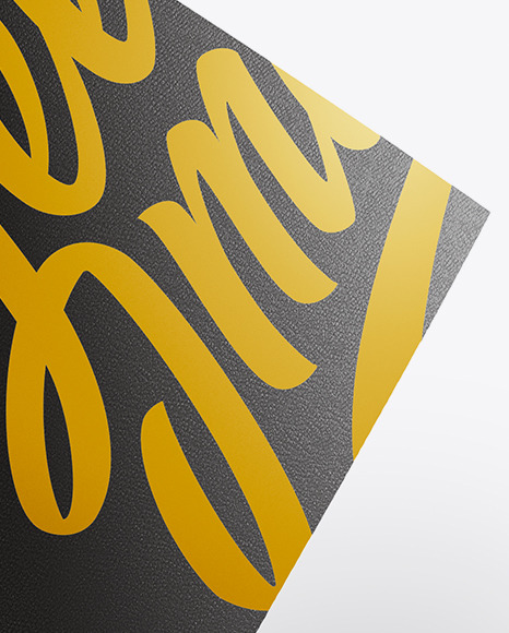 Textured Business Card Mockup PSD #6