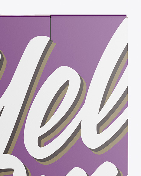 Paper Box Mockup PSD #2