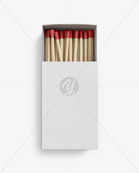 Download Carton Matchbook Mockup Halfside View In Packaging Mockups On Yellow Images Object Mockups PSD Mockup Templates