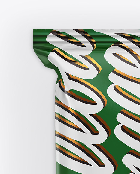 Glossy Snack Package Mockup PSD #6