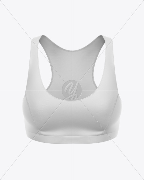 Download Women S Fitness Top Mockup In Apparel Mockups On Yellow Images Object Mockups