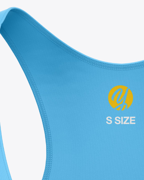 Women S Fitness Top Mockup In Apparel Mockups On Yellow Images Object Mockups