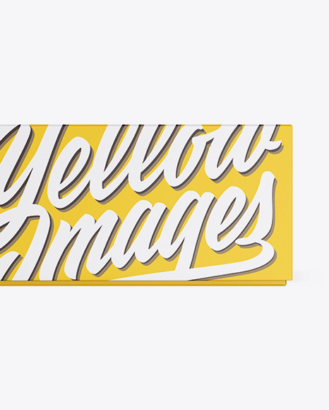 Matte Paper Box Mockup PSD #6