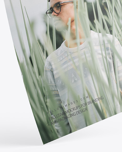 Two A4 Papers Mockup PSD #5