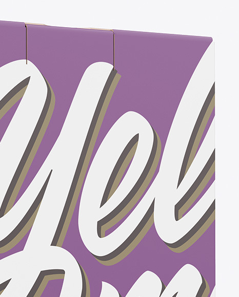 Paper Box Mockup PSD #2