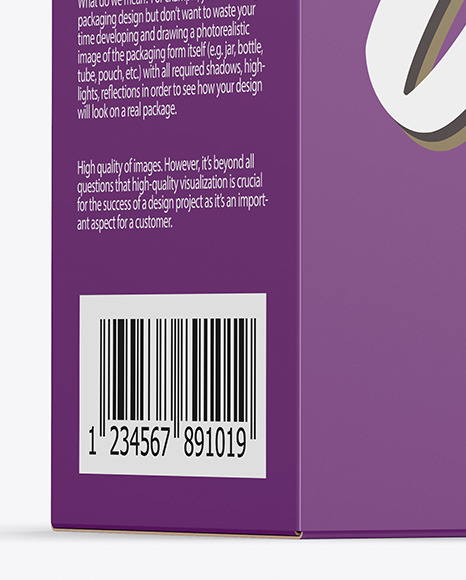 Paper Box Mockup PSD #1