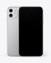 Two Apple iPhones 11 Mockup