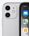 Two Apple iPhones 11 Mockup