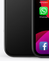 Two Apple iPhones 11 Mockup