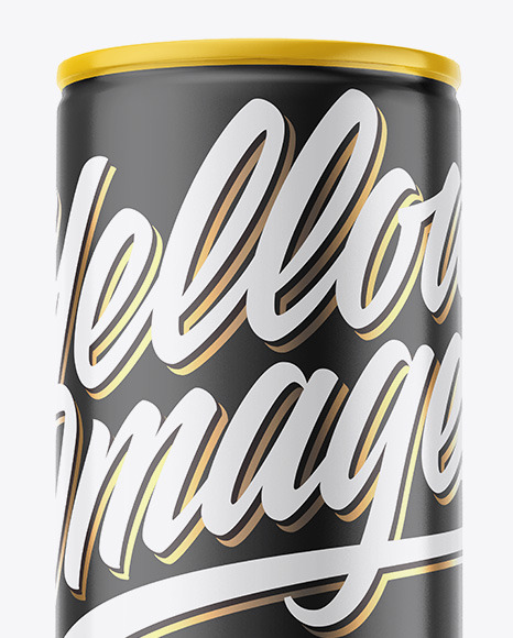 Glossy Drink Can Mockup PSD #1