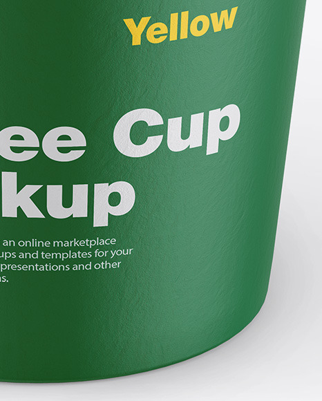 Paper Coffee Cup Mockup