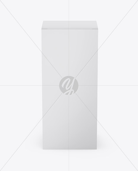 Download Matte Paper Box Mockup - Front View in Box Mockups on ...