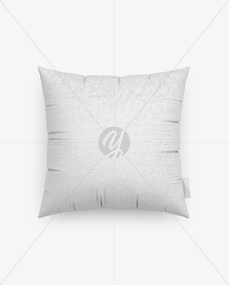 Download Square Pillow Mockup In Object Mockups On Yellow Images Object Mockups