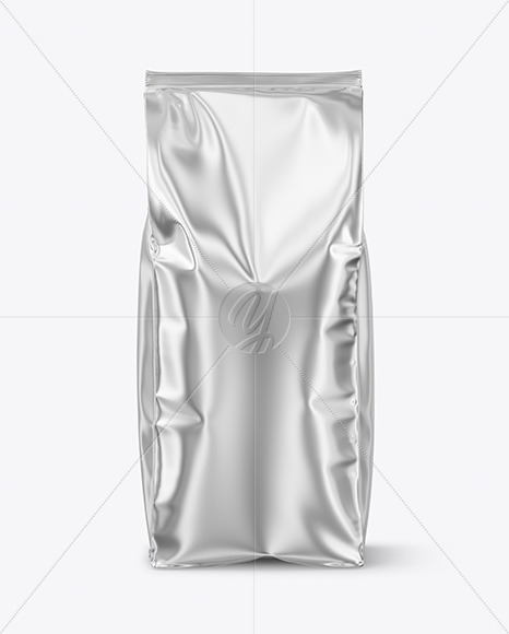 Download Metallic Food Bag Mockup In Bag Sack Mockups On Yellow Images Object Mockups PSD Mockup Templates