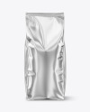 Metallic Food Bag Mockup