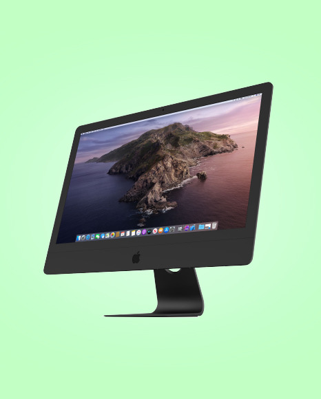 Clay IMac Pro Mockup