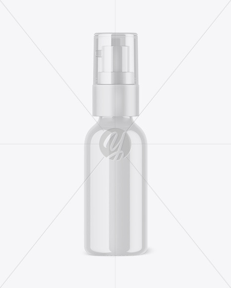 Download Cosmetic Glossy Bottle Psd Mockup Yellowimages