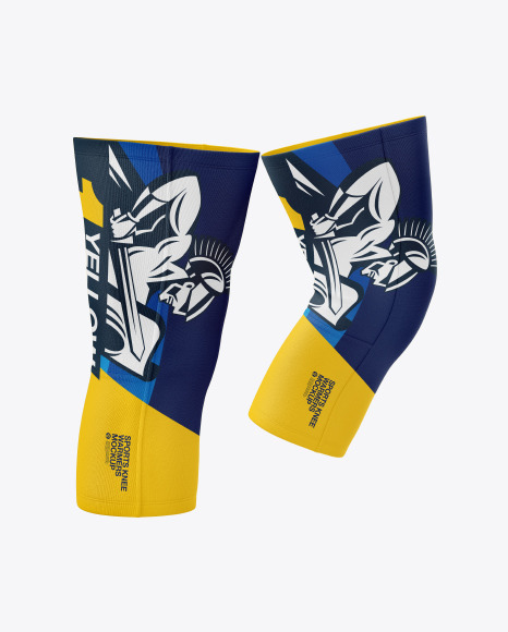 Sports Knee Warmers Mockup