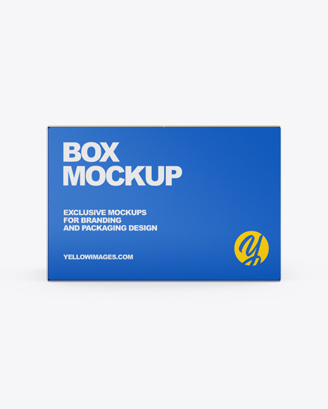 Paper Box Mockup PSD #2