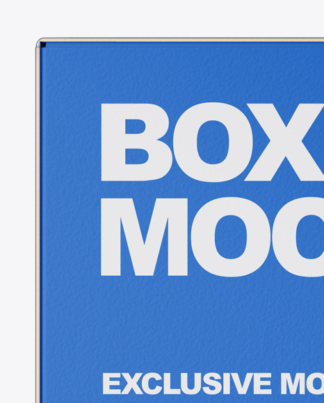 Paper Box Mockup PSD #3