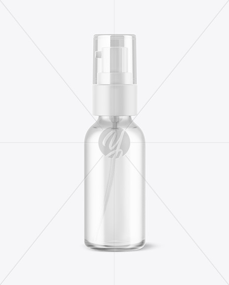 Download Frosted Cosmetic Bottle W Pump Mockup In Bottle Mockups On Yellow Images Object Mockups PSD Mockup Templates