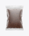 Frosted Bag With Chocolate Stars Cereal Mockup